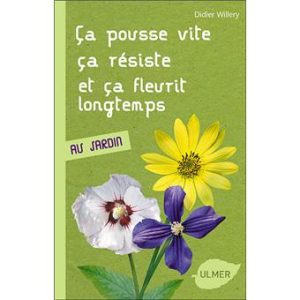 Ca pousse vite, ça résiste et ça fleurit longtemps