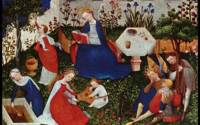 Les jardins au Moyen Age