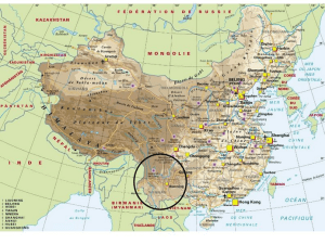 carte yunnan