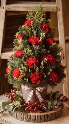 art floral i decembre